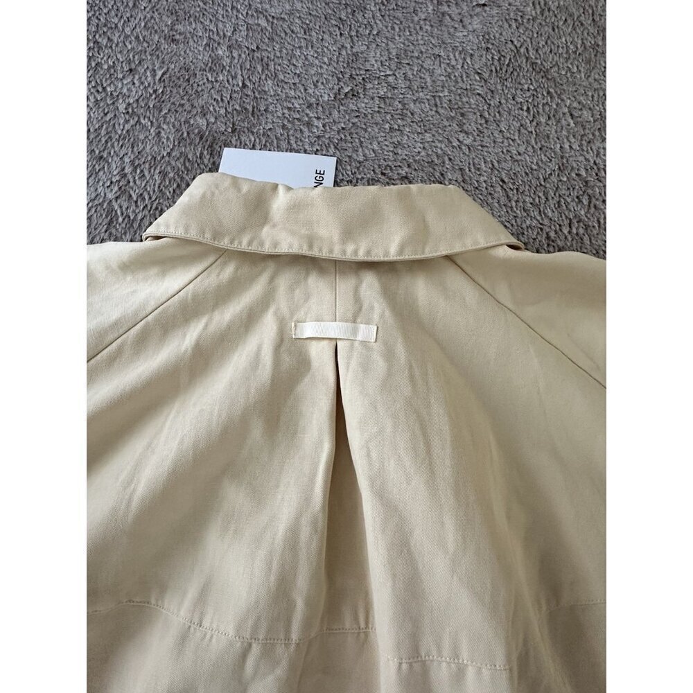 ARRANGE Curve Women’s structured boxy shirt in buttermilk Size 18 New - Picture 11 of 16